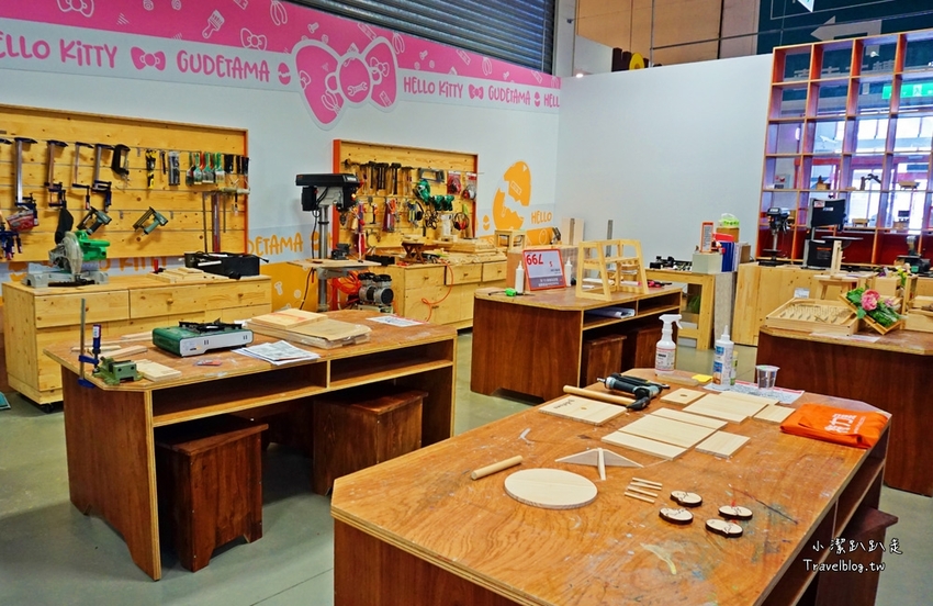 台中室內景點》HELLO KITTY迷快來看！特力屋聯名三麗鷗推出超可愛DIY木作課程,IG拍照熱門打卡景點！準備好記憶體大拍特拍！ - 小潔趴趴走旅遊札記