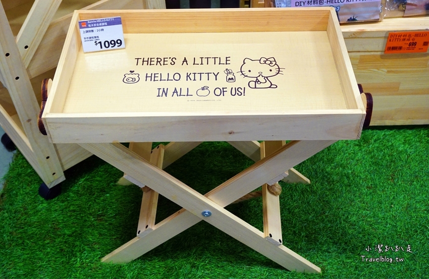 台中室內景點》HELLO KITTY迷快來看！特力屋聯名三麗鷗推出超可愛DIY木作課程,IG拍照熱門打卡景點！準備好記憶體大拍特拍！ - 小潔趴趴走旅遊札記