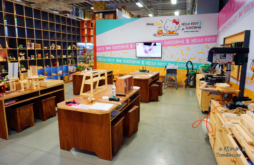 台中室內景點》HELLO KITTY迷快來看！特力屋聯名三麗鷗推出超可愛DIY木作課程,IG拍照熱門打卡景點！準備好記憶體大拍特拍！ - 小潔趴趴走旅遊札記