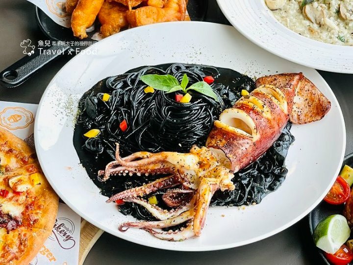 托斯卡尼尼義大利庭園餐廳（桃園店）｜多樣豐富美味的料理，優閒自在的庭園風格，個人商務聚餐皆適宜~ @魚兒 x 牽手明太子的「視」界旅行