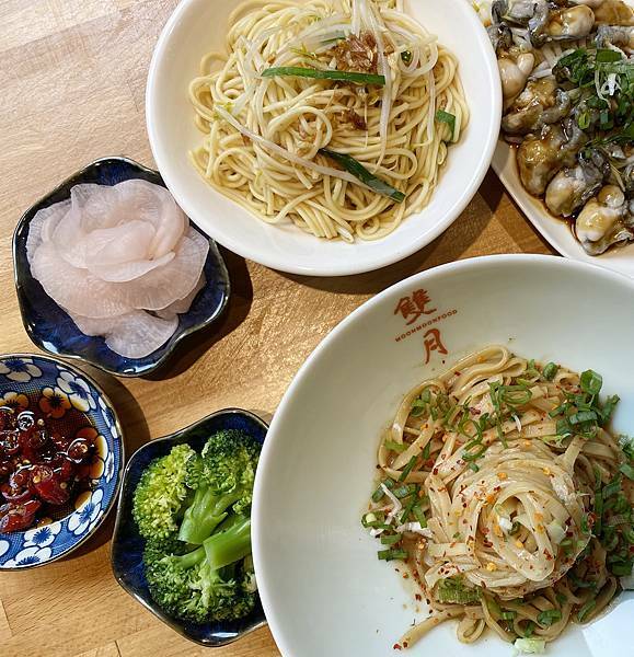 雙月_小菜&乾麵