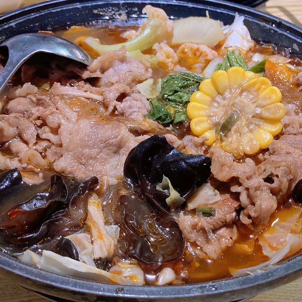 台北 內湖 燒肉火鍋 小石鍋 椒香麻辣鍋 沙茶鍋05.JPG