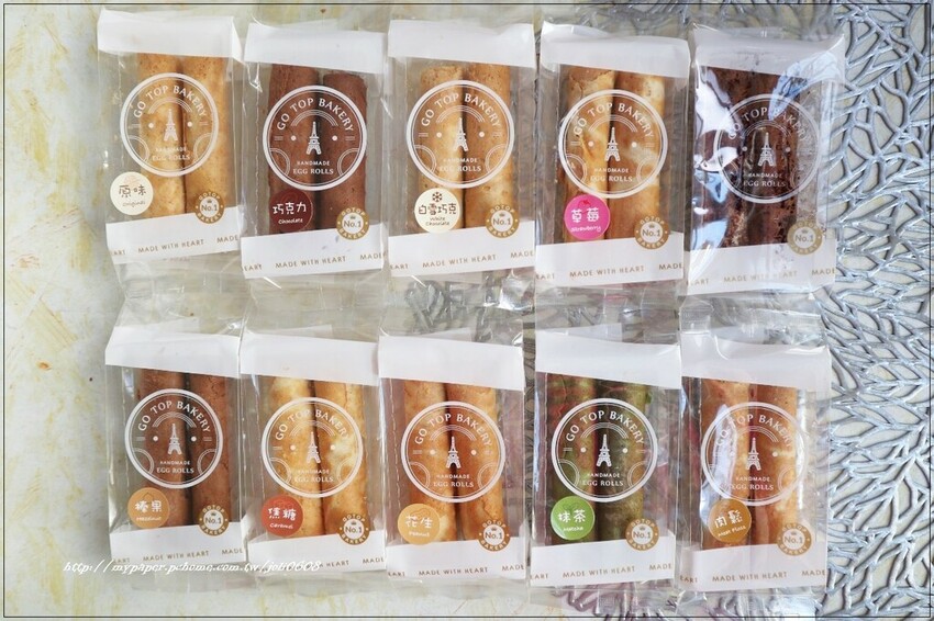 【糕塔Go Top】手工爆漿蛋捲系列~爆漿手工蛋捲專賣店 團購甜點推薦 年節伴手禮推薦 酥脆餅皮X流心內餡的極致美味