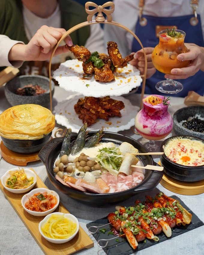 台北東區巷弄新開幕韓式料理『饗韓 食尚韓食』,免費韓服體驗、網美打卡牆讓你拍個夠,喜愛韓式料理的朋友又多一個選擇啦! - 阿華田的美食日記