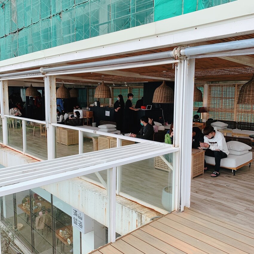 滿山望海｜宜蘭頭城大坑｜遠眺龜山島  網美打卡無敵海景餐廳