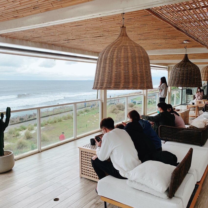 滿山望海｜宜蘭頭城大坑｜遠眺龜山島  網美打卡無敵海景餐廳