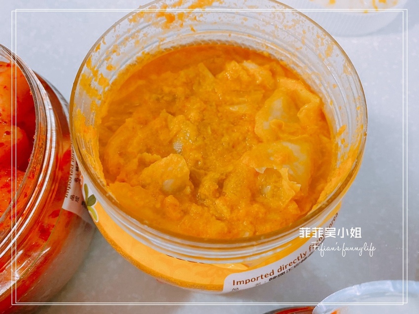 韓國食品分享 正安泡菜系列 辣醃小章魚 魚板 辣炒年糕