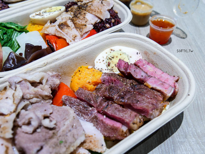 新店健康餐盒推薦》楽坡Bon Box新店新豐店●楽坡新開幕!雞胸加厚加大! 平價低卡大份量舒浮便當 - 軟西，遊記