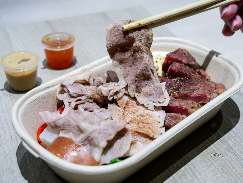 新店健康餐盒推薦》楽坡Bon Box新店新豐店●楽坡新開幕!雞胸加厚加大! 平價低卡大份量舒浮便當 - 軟西，遊記