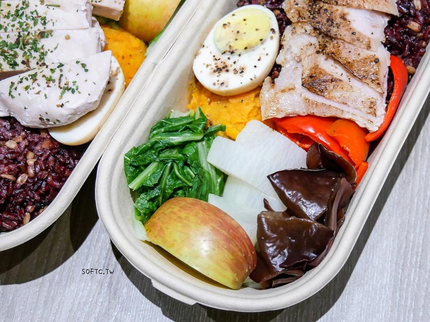 新店健康餐盒推薦》楽坡Bon Box新店新豐店●楽坡新開幕!雞胸加厚加大! 平價低卡大份量舒浮便當 - 軟西，遊記