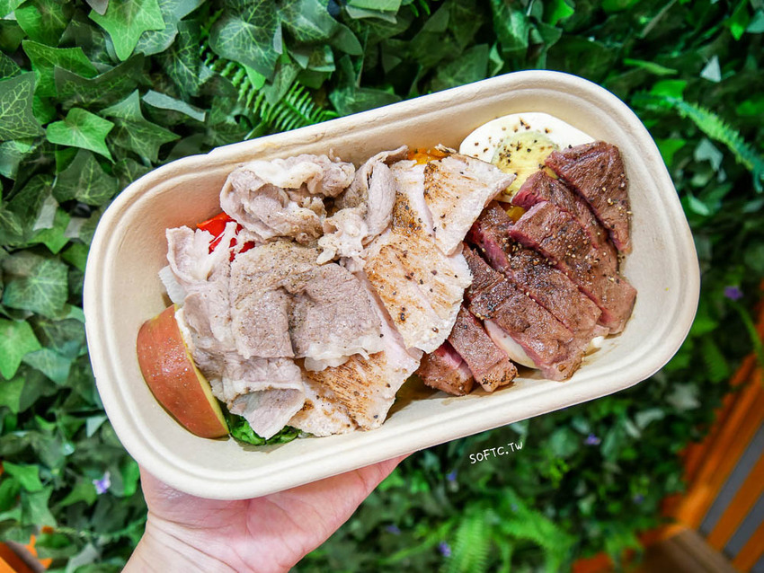 新店健康餐盒推薦》楽坡Bon Box新店新豐店●楽坡新開幕!雞胸加厚加大! 平價低卡大份量舒浮便當 - 軟西，遊記