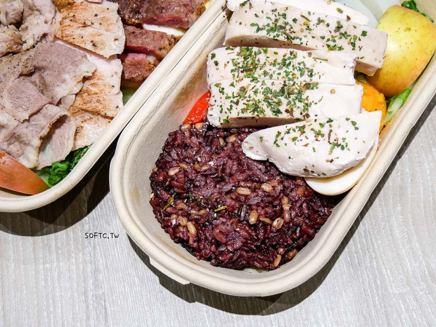 新店健康餐盒推薦》楽坡Bon Box新店新豐店●楽坡新開幕!雞胸加厚加大! 平價低卡大份量舒浮便當 - 軟西，遊記