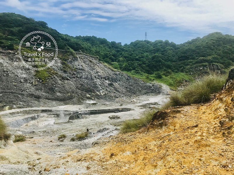 煙霧繚繞，熱氣騰騰，台版九寨溝「硫磺谷地熱景觀區」 @魚兒 x 牽手明太子的「視」界旅行