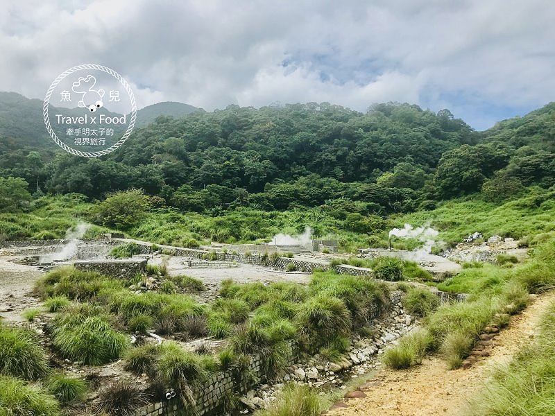 煙霧繚繞，熱氣騰騰，台版九寨溝「硫磺谷地熱景觀區」 @魚兒 x 牽手明太子的「視」界旅行