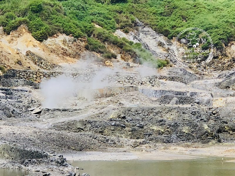 煙霧繚繞，熱氣騰騰，台版九寨溝「硫磺谷地熱景觀區」 @魚兒 x 牽手明太子的「視」界旅行