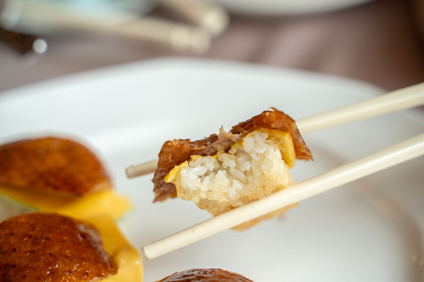 台北福華大飯店江南村｜一鴨三吃不稀奇，新推出掛爐櫻桃鴨一鴨六吃才是真功夫！父親節就訂這，烤鴨控不能錯