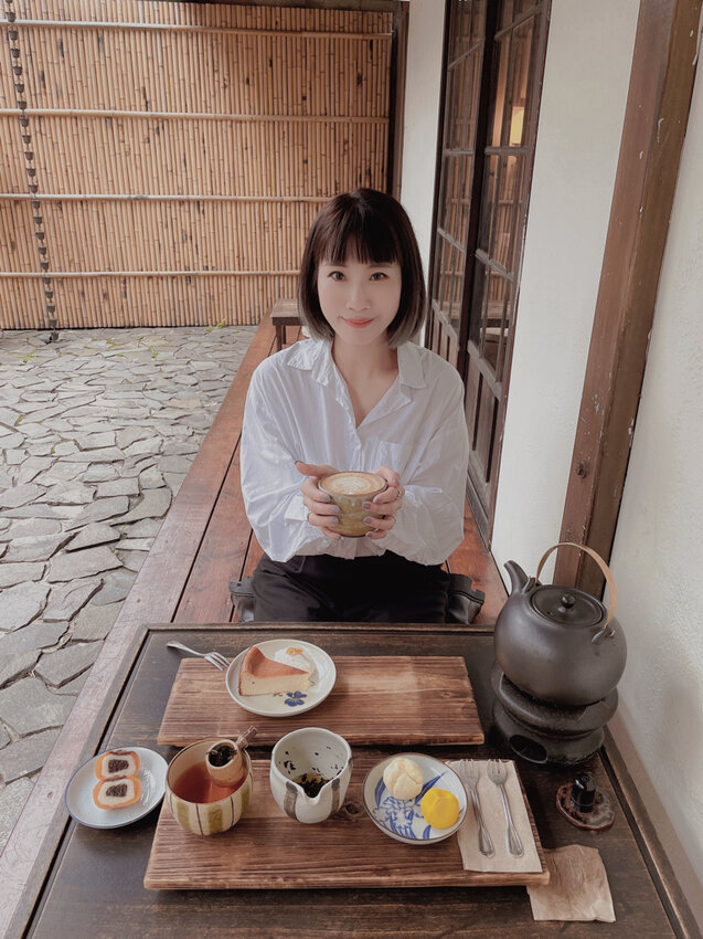 珍珠菓子喫茶屋 ▏碧湖公園旁日式風情的茶屋 完全一秒到日本。一壺茶、和菓子、日式咖哩 一解我對日本的懷念。內湖咖哩/內湖抹茶