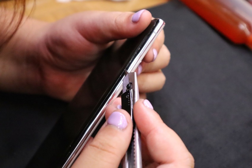 【新竹包膜】膜幻鎂機|Note10升級UV膠玻璃保貼、精準手工包膜體驗