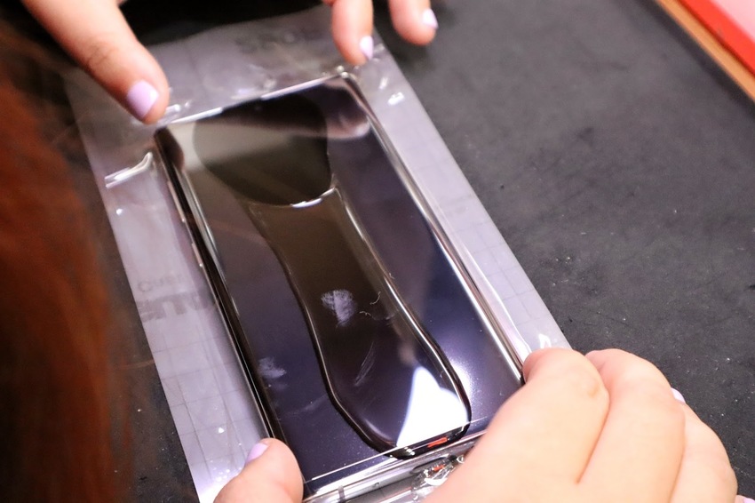 【新竹包膜】膜幻鎂機|Note10升級UV膠玻璃保貼、精準手工包膜體驗