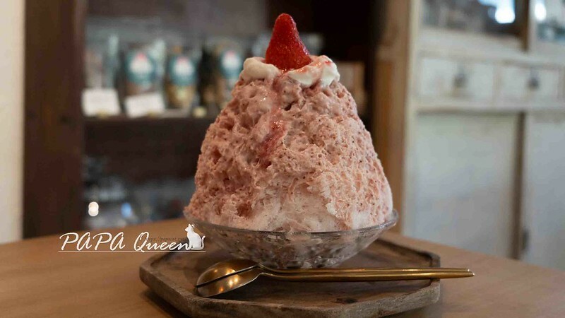 台中老宅秘境冰店!黎明新村花毛かき氷喫茶,品嚐季節限定日式刨冰。