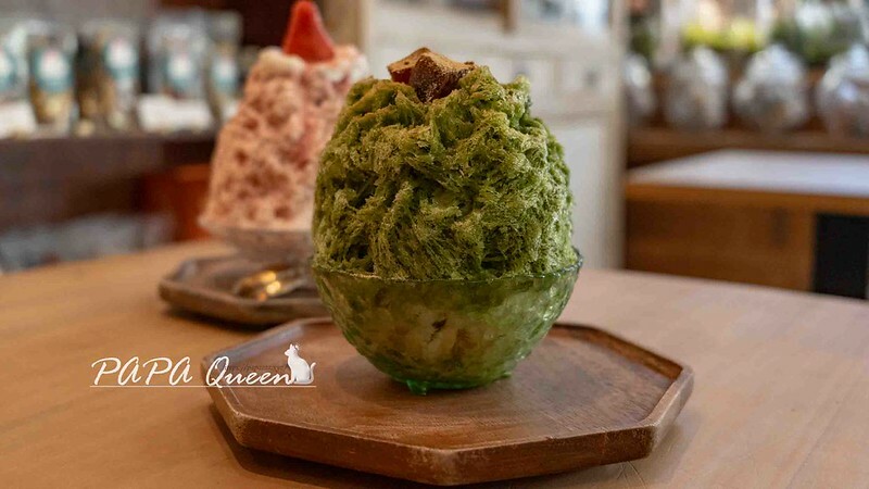 台中老宅秘境冰店!黎明新村花毛かき氷喫茶,品嚐季節限定日式刨冰。