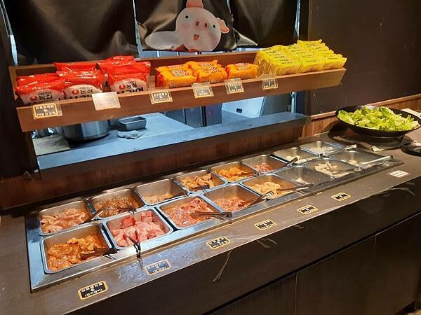 台中逢甲平價-韓式烤肉吃到飽-豬對有