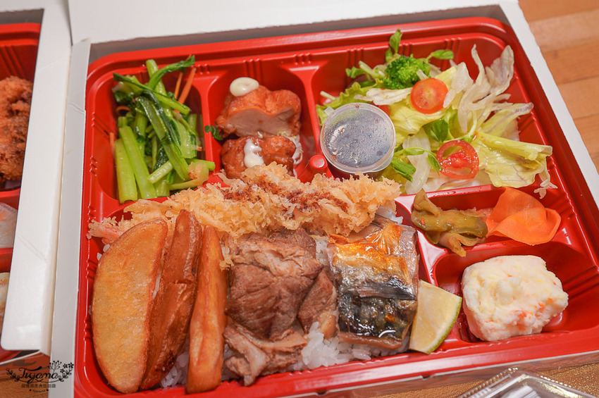 媲美日本鐵路便當級的北海道烏賊飯，3款極上日式餐盒120元、150元、250元有3~4主菜滿足吃！！