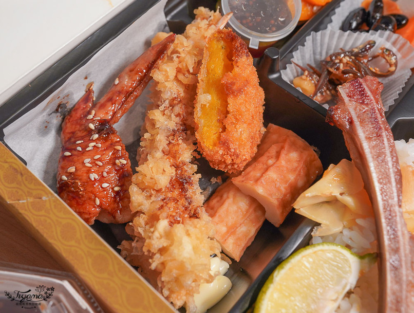 媲美日本鐵路便當級的北海道烏賊飯，3款極上日式餐盒120元、150元、250元有3~4主菜滿足吃！！