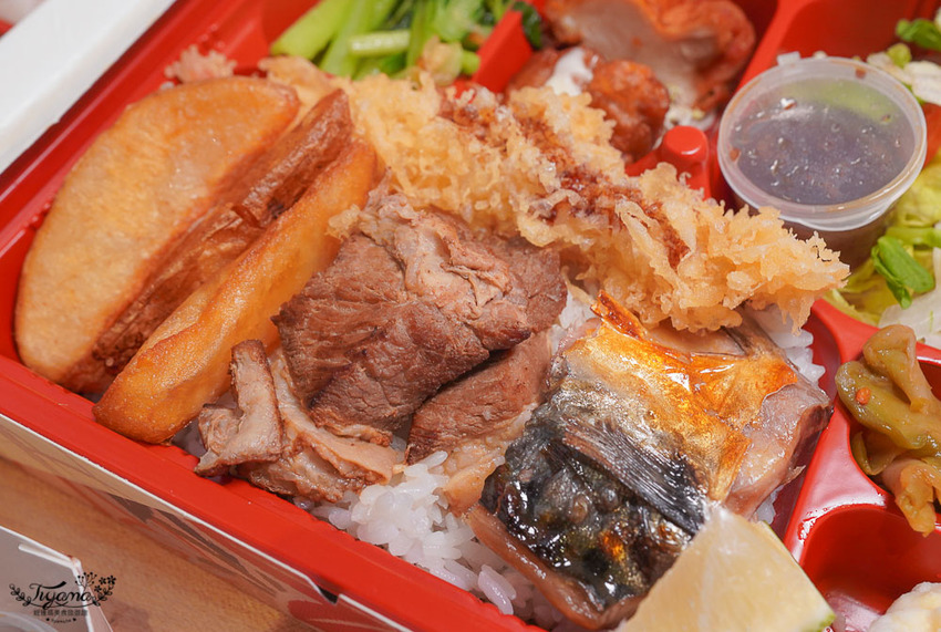 媲美日本鐵路便當級的北海道烏賊飯，3款極上日式餐盒120元、150元、250元有3~4主菜滿足吃！！