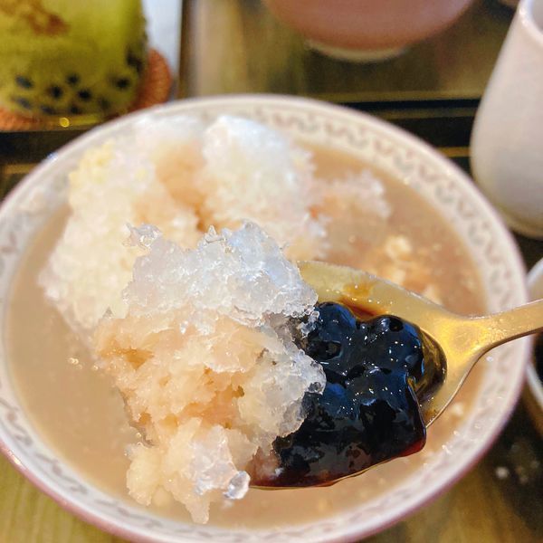 台北 中山 咖啡廳 冰 The Wrice來時 黑糖珍珠 刨冰05.JPG