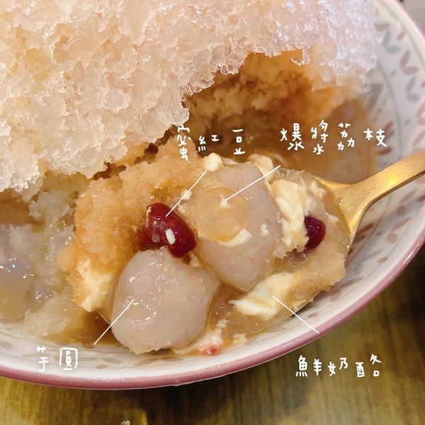 台北 中山 咖啡廳 冰 The Wrice來時 黑糖珍珠 刨冰03.JPG