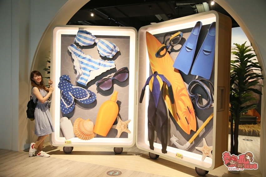 【台南景點】全台第一間以行李箱為主題的觀光工廠!這裡不只能開遊艇,還能環遊世界:萬國通路創意觀光工廠 - 熱血玩台南。跳躍新世界