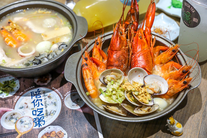 台北,台北宵夜,台北海鮮粥,宵夜,萬華,萬華宵夜,萬華小吃,萬華海鮮粥舖,萬華海鮮粥舖太蝦套餐,萬華海鮮粥舖昆明店,萬華海鮮粥舖菜單,萬華美食 @陳小可的吃喝玩樂