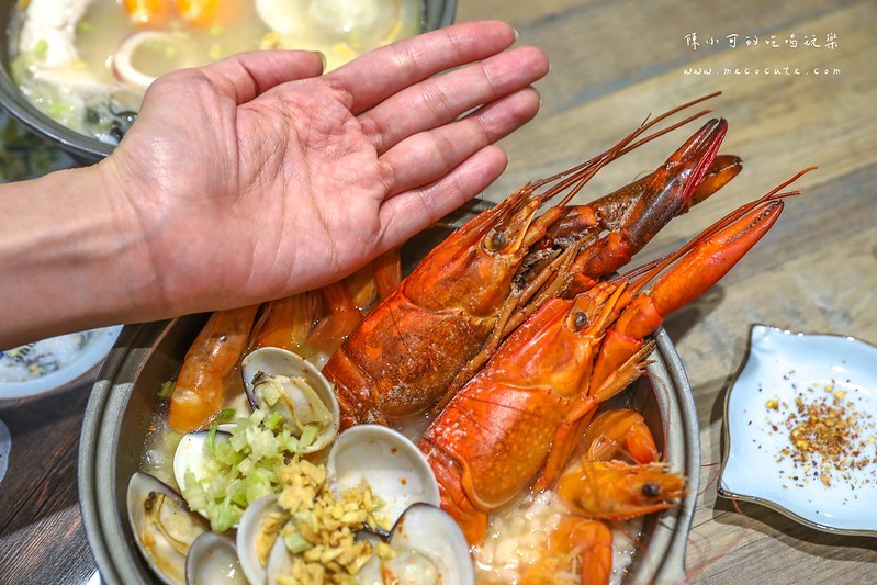 台北,台北宵夜,台北海鮮粥,宵夜,萬華,萬華宵夜,萬華小吃,萬華海鮮粥舖,萬華海鮮粥舖太蝦套餐,萬華海鮮粥舖昆明店,萬華海鮮粥舖菜單,萬華美食 @陳小可的吃喝玩樂