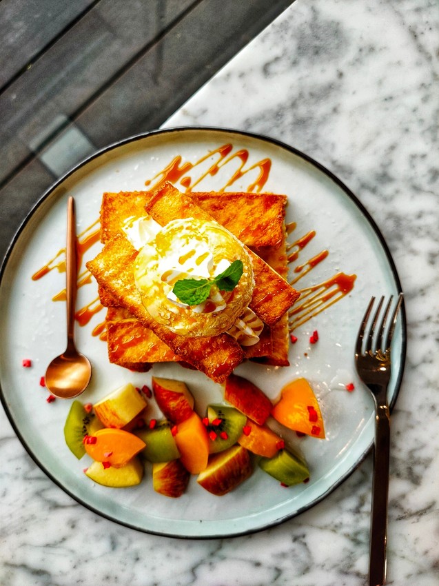 新北市林口美食-The cafe’ by 想 林口-遠離城市的塵囂，在大樓裡還你一抹寧靜  （邀約） @民宿女王芽月-美食.旅遊.全台趴趴走