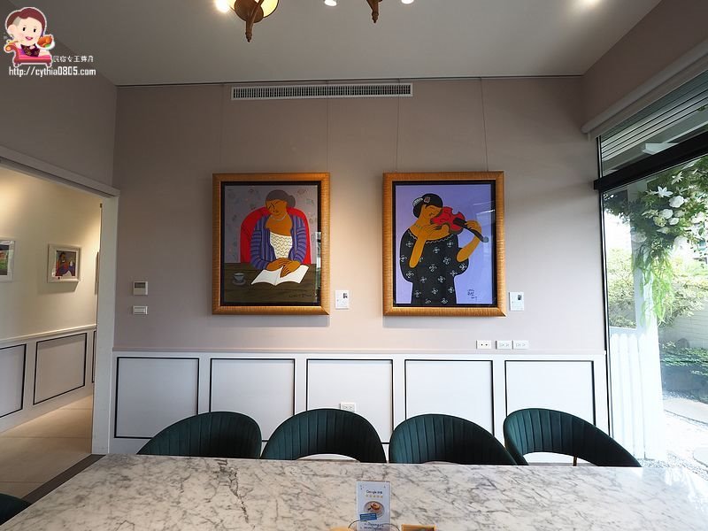 新北市林口美食-The cafe’ by 想 林口-遠離城市的塵囂，在大樓裡還你一抹寧靜  （邀約） @民宿女王芽月-美食.旅遊.全台趴趴走