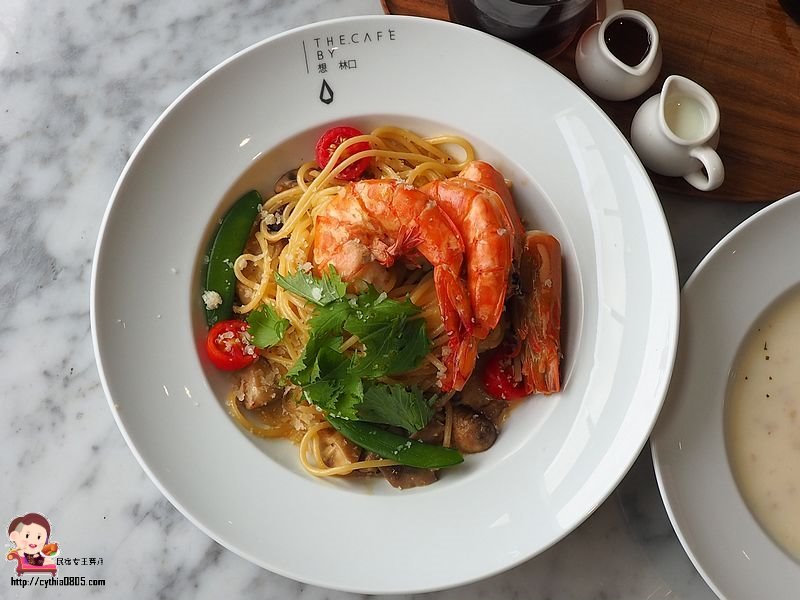 新北市林口美食-The cafe’ by 想 林口-遠離城市的塵囂，在大樓裡還你一抹寧靜  （邀約） @民宿女王芽月-美食.旅遊.全台趴趴走