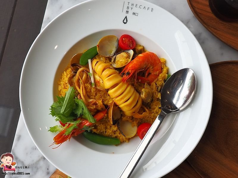 新北市林口美食-The cafe’ by 想 林口-遠離城市的塵囂，在大樓裡還你一抹寧靜  （邀約） @民宿女王芽月-美食.旅遊.全台趴趴走