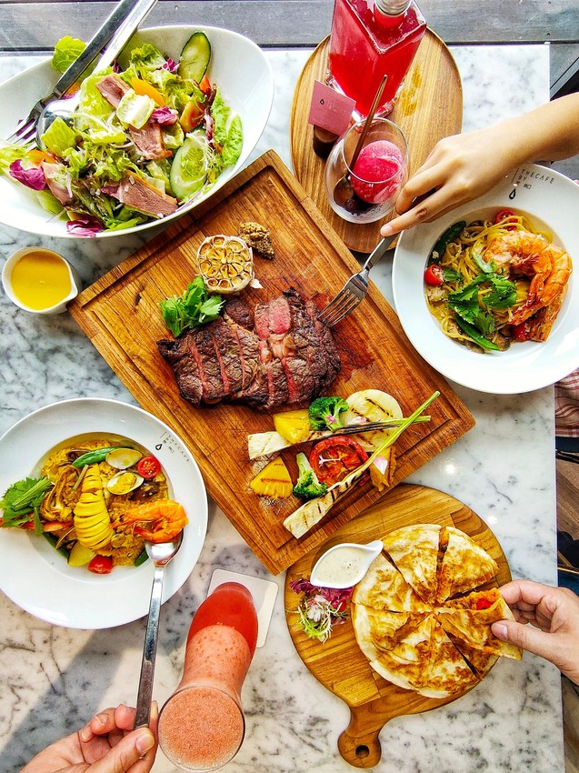 新北市林口美食-The cafe’ by 想 林口-遠離城市的塵囂，在大樓裡還你一抹寧靜  （邀約） @民宿女王芽月-美食.旅遊.全台趴趴走