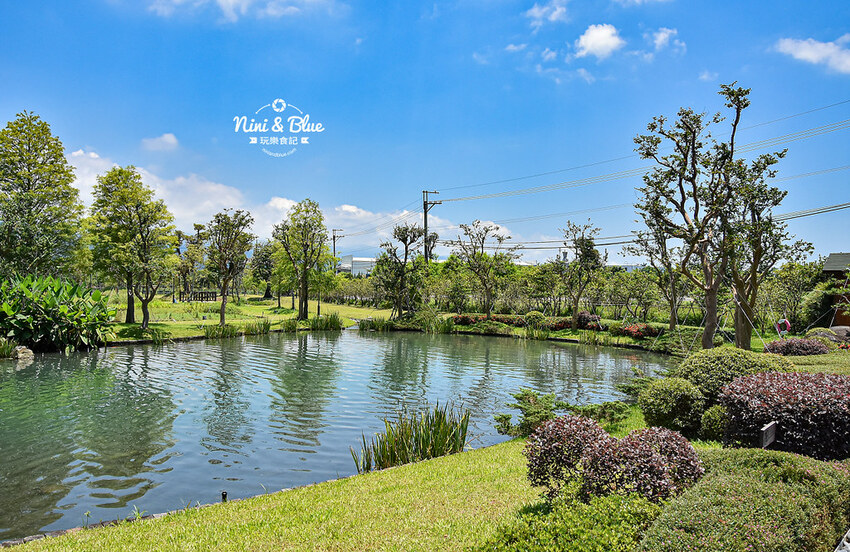 宜蘭員山景點| 棗稻田食玩農創空間，田中央大玻璃屋，周邊有魚池與落羽松大停車場 Nini and Blue 玩樂食記