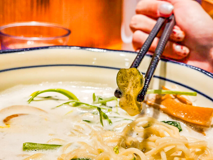 桃園市中壢區翔大拉麵店｜泡系拉麵吃過沒？有著猶如卡布奇諾般細緻泡泡的極品雞豚拉麵