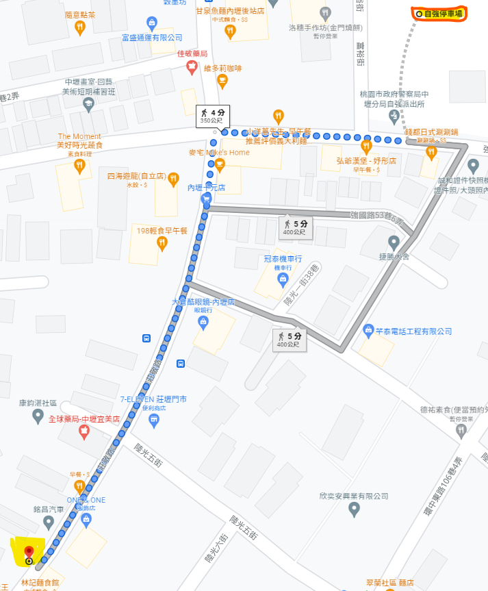 蒙古紅中壢店-自強停車場路線.png