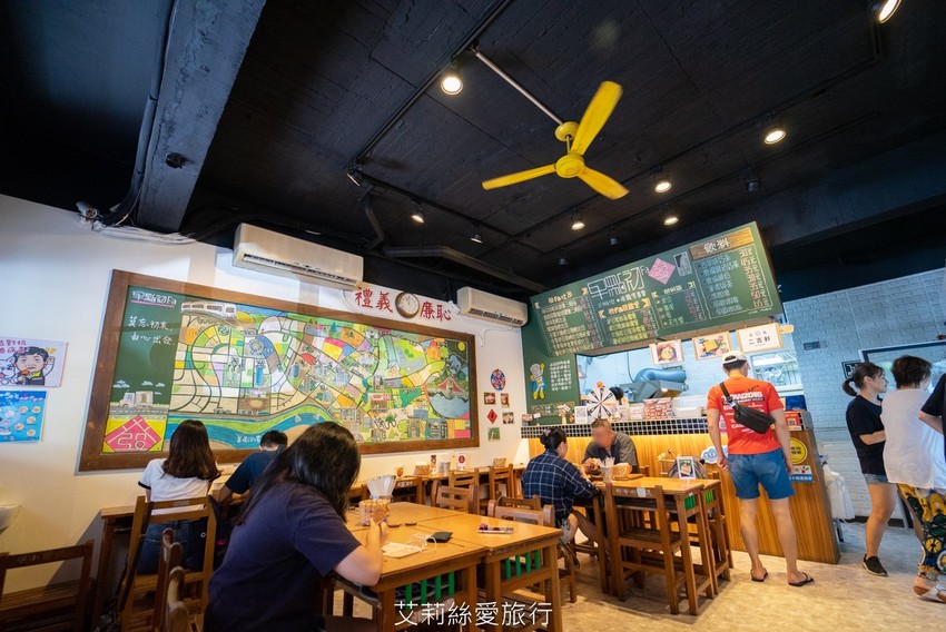 內湖美食》早點初發 真材實料花生醬火腿總匯三明治配高大鮮奶 - 艾莉絲愛旅行