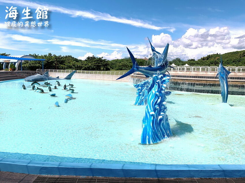 全台最大屏東墾丁海生館!偶像劇必拍景點!小白鯨超級可愛很會自拍,工讀生出來歐!