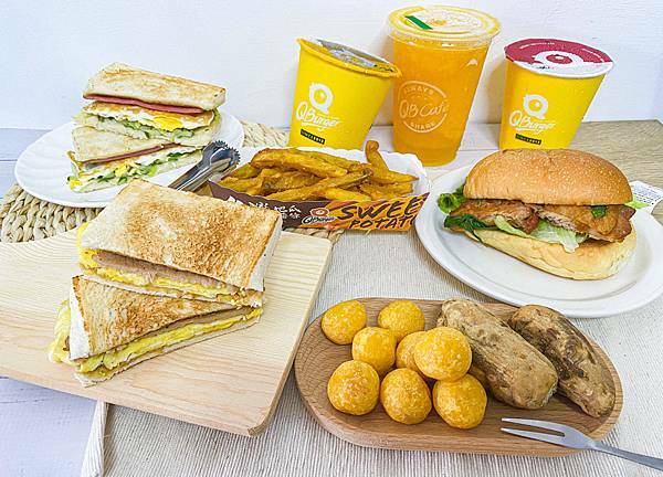 (台北大橋頭站)Q Burger 大同區大橋頭站早餐外帶推薦 人氣早午餐 世界風味賞─台灣站 台灣在地食材做出道地早餐 宅家也能品嘗幸福