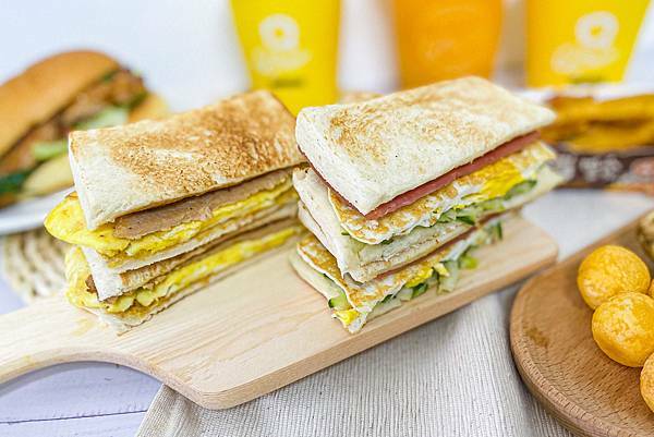 (台北大橋頭站)Q Burger 大同區大橋頭站早餐外帶推薦 人氣早午餐 世界風味賞─台灣站 台灣在地食材做出道地早餐 宅家也能品嘗幸福