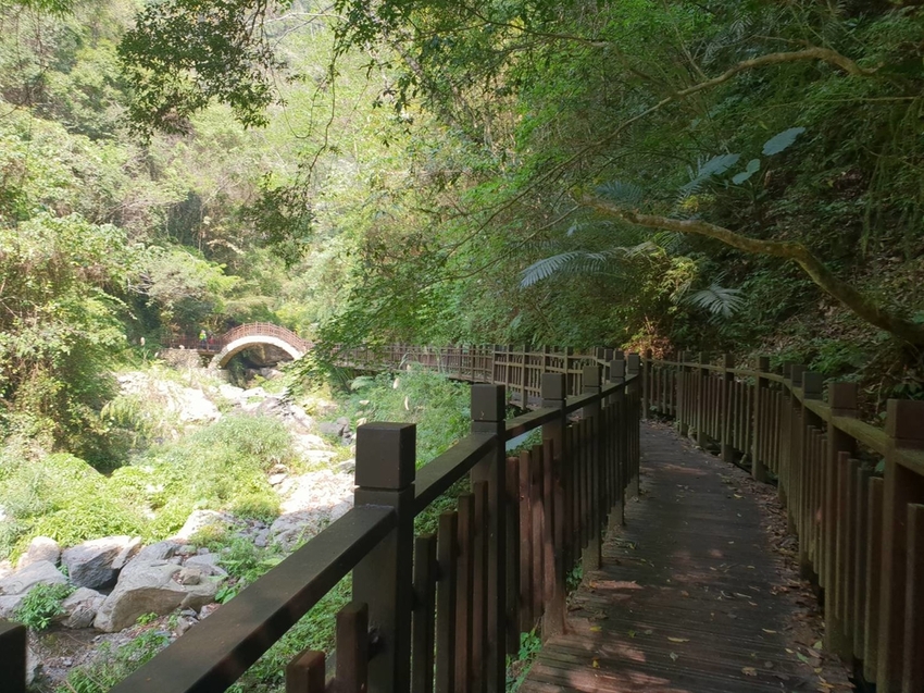 【新竹.尖石鄉】老鷹溪親子親水步道。平緩好走30分鐘可抵ˋ達瀑布。享受森林芬多精的洗禮