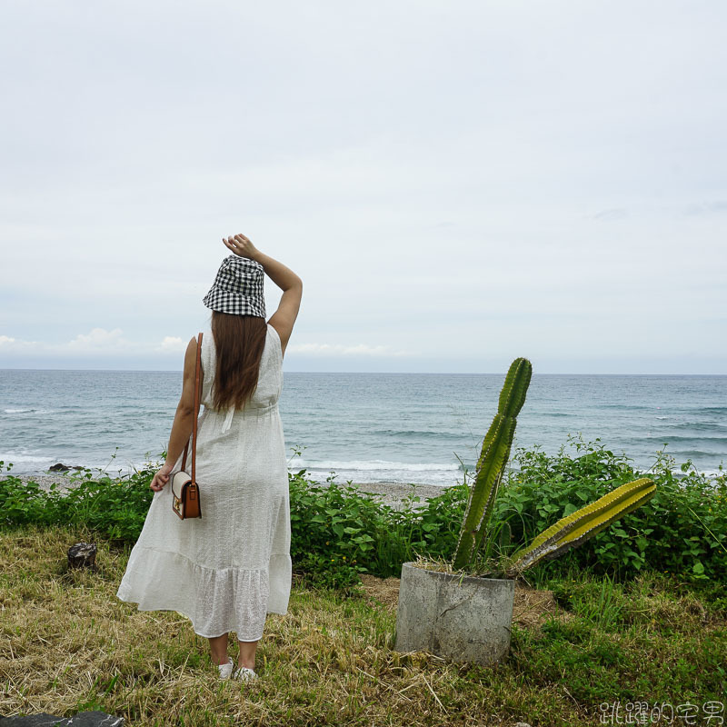 網美拍起來! 花蓮台11線最新看海咖啡廳 絕美海景 超可愛日式刨冰有夠好拍 浪花村 提供南洋料理、手沖咖啡