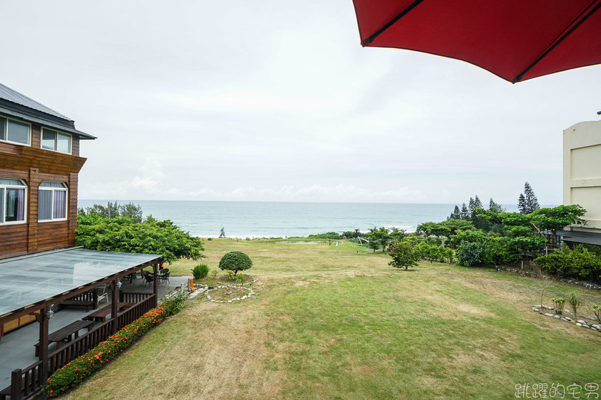 網美拍起來! 花蓮台11線最新看海咖啡廳 絕美海景 超可愛日式刨冰有夠好拍 浪花村 提供南洋料理、手沖咖啡