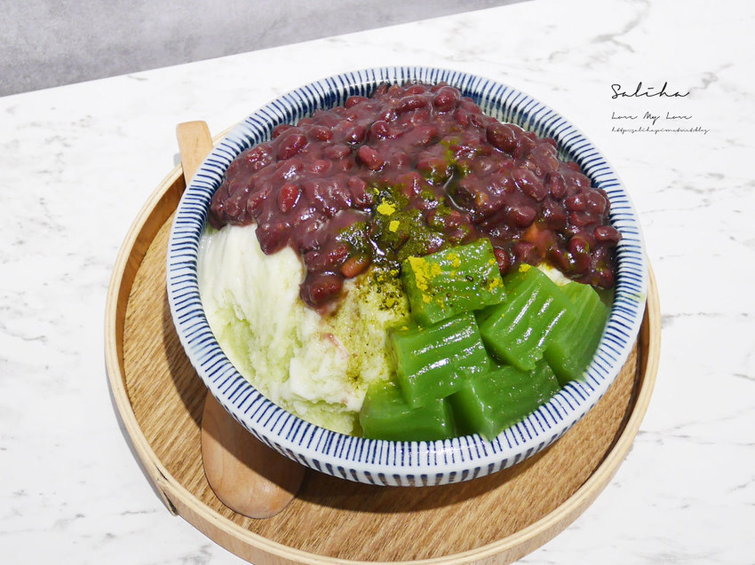 台北車站中正區抹茶控必吃覓糖黑糖粉粿宇治金時雪花冰 (1)